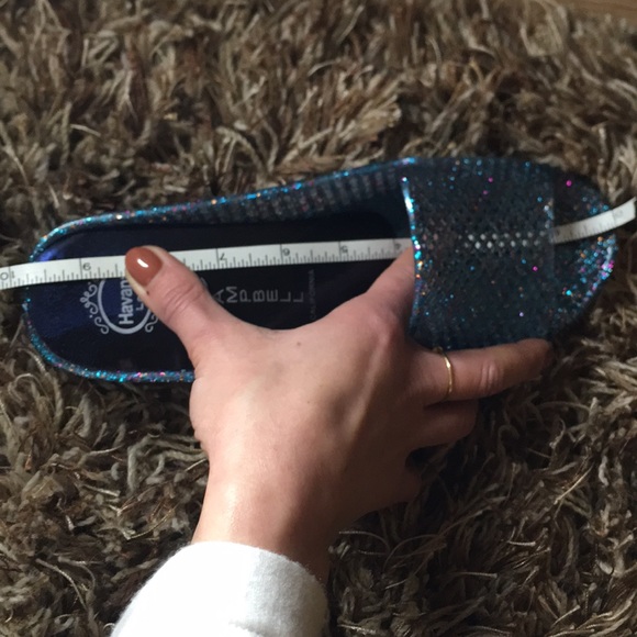 🧿SOLD🧿Jeffrey Campbell Blue Glitter Jellies - Picture 2 of 7